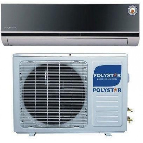Polystar Air Conditioner With Installation Kits 1.5HP Split PV-BJ12LED
