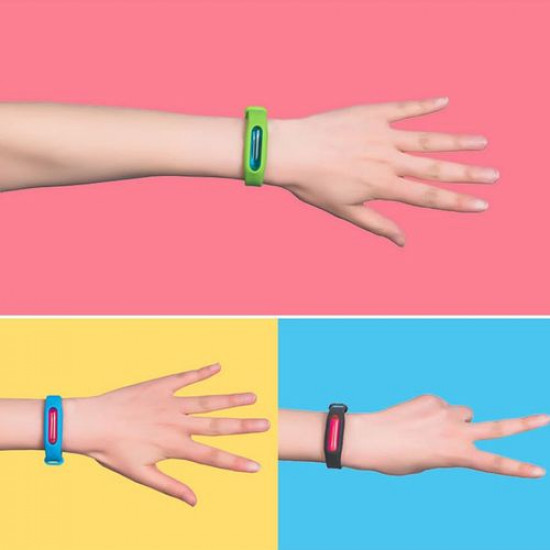 Baby Protection Silicone Mosquito Repellent Bracelet with Natural Plant Extracts 