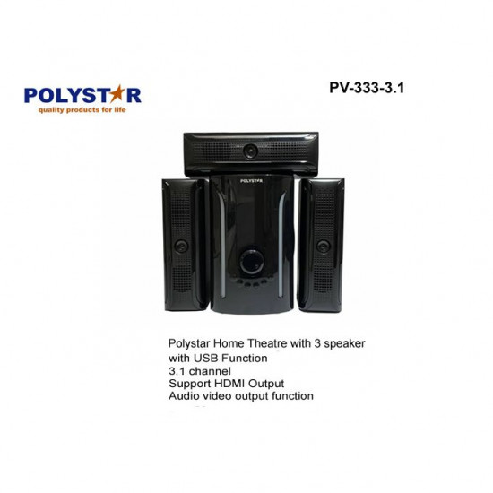 Polystar Home Theatre (pv-333-3.1)