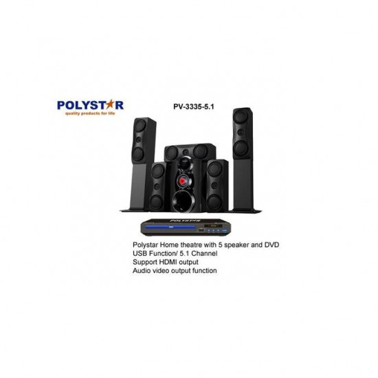 Polystar 5.1 Channel Bluetooth Home Theatre