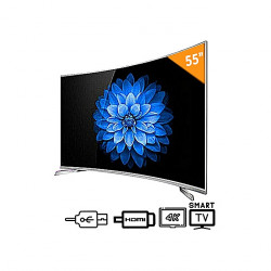 Hisense 55''Smart Satellite UHD 4K Curve TV