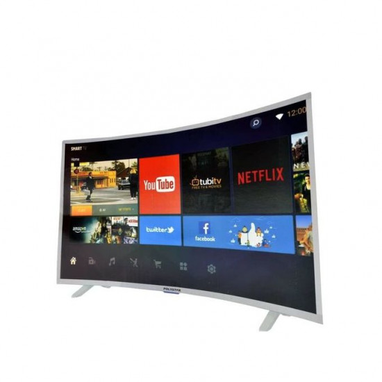 Polystar 32" INCH SMART CURVED TV With Netflix