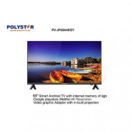 Polystar 55" Inches Smart Android TV (Straight)