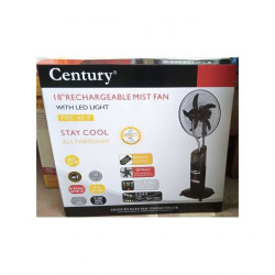 Century 18 inches rechargeable mist fan 