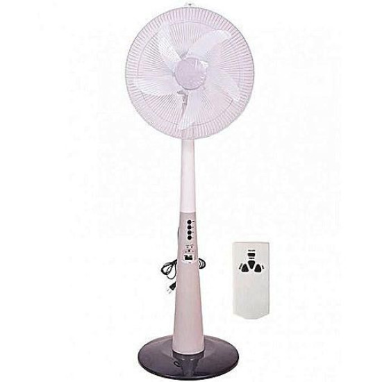 Ox 18" Rechargeable Standing Fan With Remote Control And Charging Port