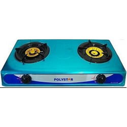 Polystar 2 Burner Table Gas Cooker 