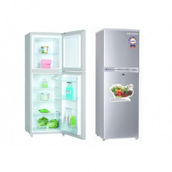 Polystar 250L Double Door Refrigerator