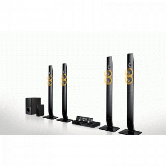 Lg Home Theater 1200W 5.1Ch. DVD AUD756