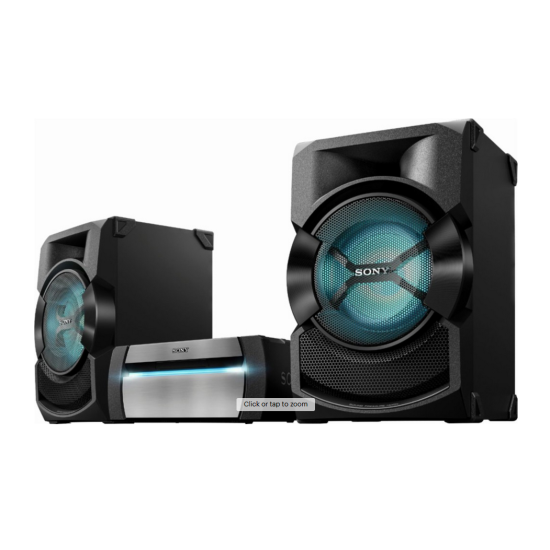 Sony - Shake Audio System