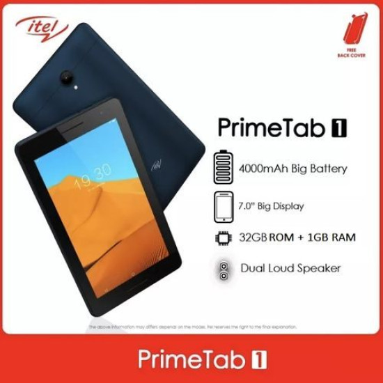 Itel Prime Tab 1 32GB ROM + 1GB RAM