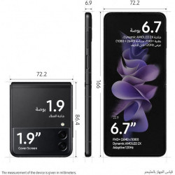 Samsung Galaxy Z Flip3 5G  256GB ROM +8GB RAM