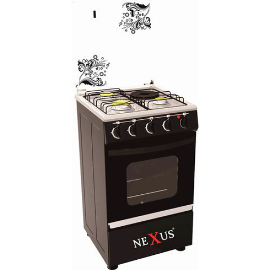 Nexus Gas Cooker - NX-5055B (3+1)