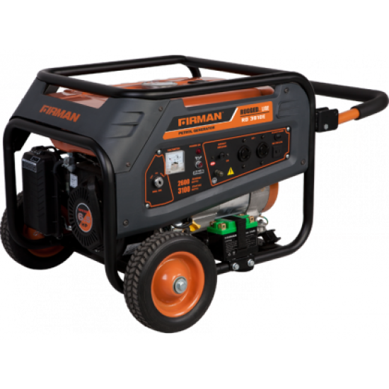 Firman 3.1kva Rugged Generator With Key Starter RD3910E