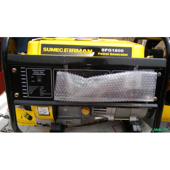 Sumec Firman 1.1KVA Generator- Manual Start|SPG1800